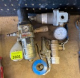 air regulator; valve; psi gauge