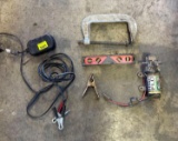 level; clamp; battery charger; psi switch
