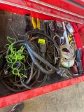miscellaneous wires, strippers, and wiring tools