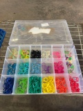 rubber band bracelet maker with beads and charms