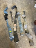racing seat belt straps and window