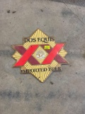 Dos Equis sign