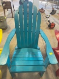 wood Adirondack chair