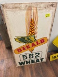 2 Dekalb 582 wheat sign