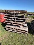 10 wooden pallets