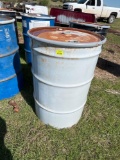 55 gallon drums full of motor oil