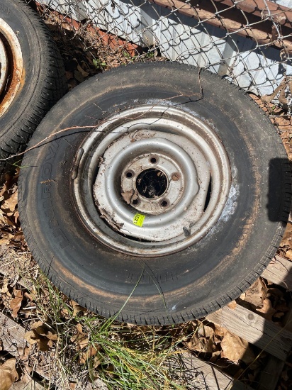 spare tire and wheel 5 lug