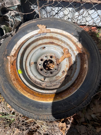 spare tire and wheel