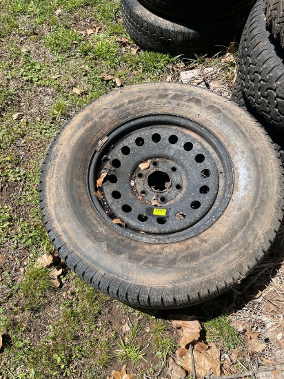 spare tire and wheel