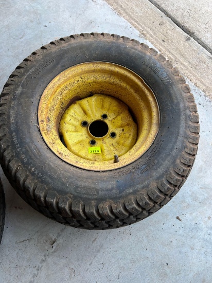 John Deere Mower tire - good rubber