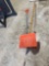 Round point shovel, snow, shovel and garden tool