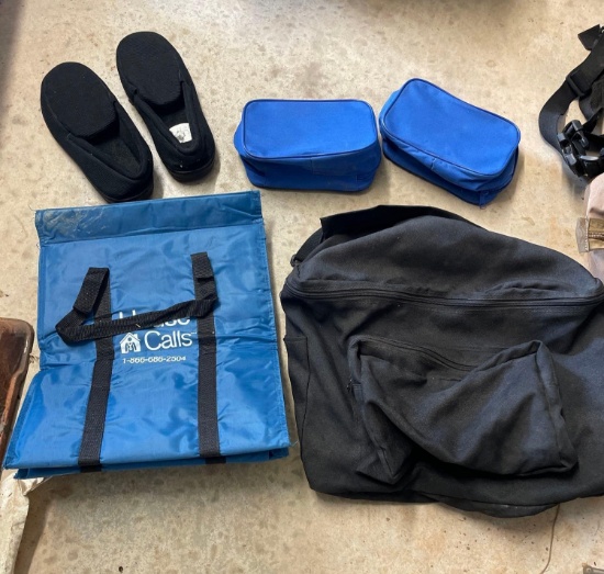 insulated bags and slippers