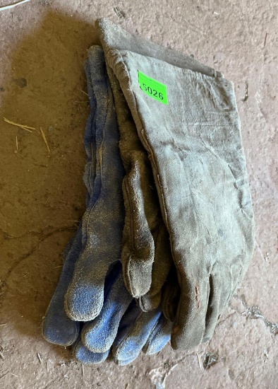 2 pair welding gloves