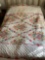 quilt with quilt holder