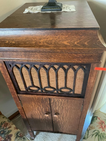 antique record player