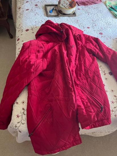 Scarves, jackets,