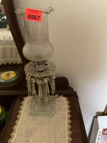 vintage Electric lamps with icycles
