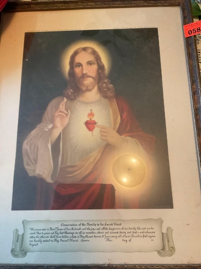 Jesus, print and mother and child prints