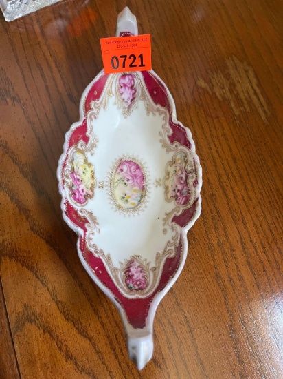 Antique porcelain China sauce bowl