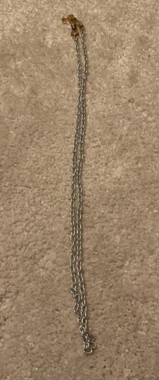 Womans watch and necklace. Watch probably needs a battery that is not working at this time