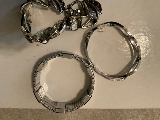 Silver bracelets