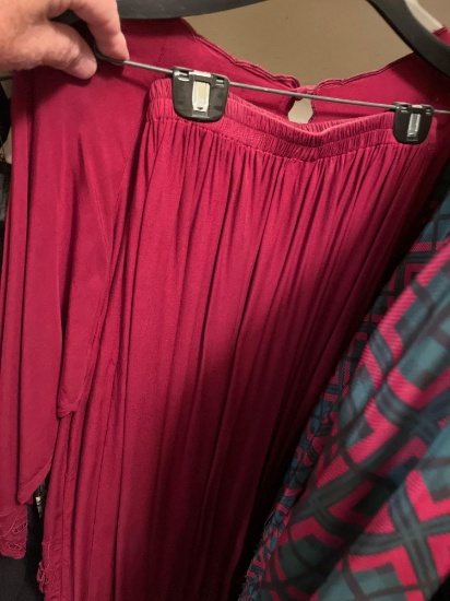 Pants, blouses and skirts