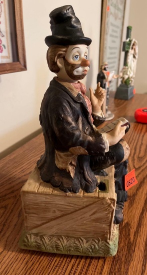 Clown Music box.