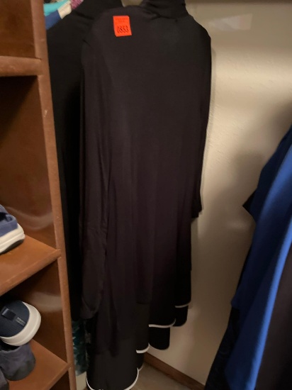 Dress, jacket, pants