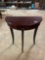 The Bombay Company Mahogany Half Moon Accent Table