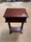 Vintage Mahogany Wood Side Table