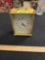 Time master Quartz, Aluminum Mantle Clock.