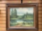 Vintage Stream Through The Forest Painting By Tim OHara