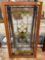 Vintage Wood Framed Stained Glass Panel