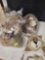 3 -12 Count Bags of New, 100 Percent Wool, Cold Weather Hats, Made in Nepal. Lions. 3 Times the