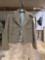 Vintage, Military, Short Uniform Coat. With Patches and Buttons. 38L
