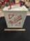 Antique, All Metal, Multi Gallon Petroleum Spirits Can. Redline.