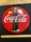 Vintage Coca Cola Brand Metal Tacker Type Sign