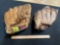 2 Baseball Mitts, 1 Youth Mitt