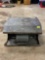 Paige Manufacturing Lighted Dual Arbor Exhaust Metal Buffer, Polisher, and Grinder
