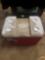 Coleman 50 Quart Insulated Ice Chest with Box Full of Nails