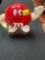 Vintage 1991 Red M&M Candy Dispenser