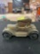 Vintage 1915 Chevrolet Coupe Brass Replica Coin Bank