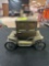 Vintage 1910 Baker Electric Brass Replica Coin Bank