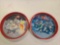 2- Metal, Coca-Cola, Christmas Serving Trays. Both one Money.