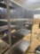 3 Shelf Metal Storage Shelves on Casters. Approximately 22 inches Wide, 51 Inches Long, and 76