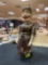 Vintage Hand Carved Wooden Puppet Statue