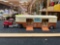 Vintage Corgi Major Toys Articulated Horse Trailer Toy Connected to a Matchbox Super King 1973 Ford