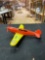 Vintage Hubley Flying Circus Die Cast Metal P-40 Warhawk Model Airplane