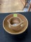 Monmouth Western Pottery Bowl and Creamer Dish