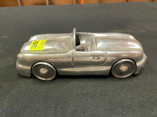 Vintage Chrome Car Table Top Decoration